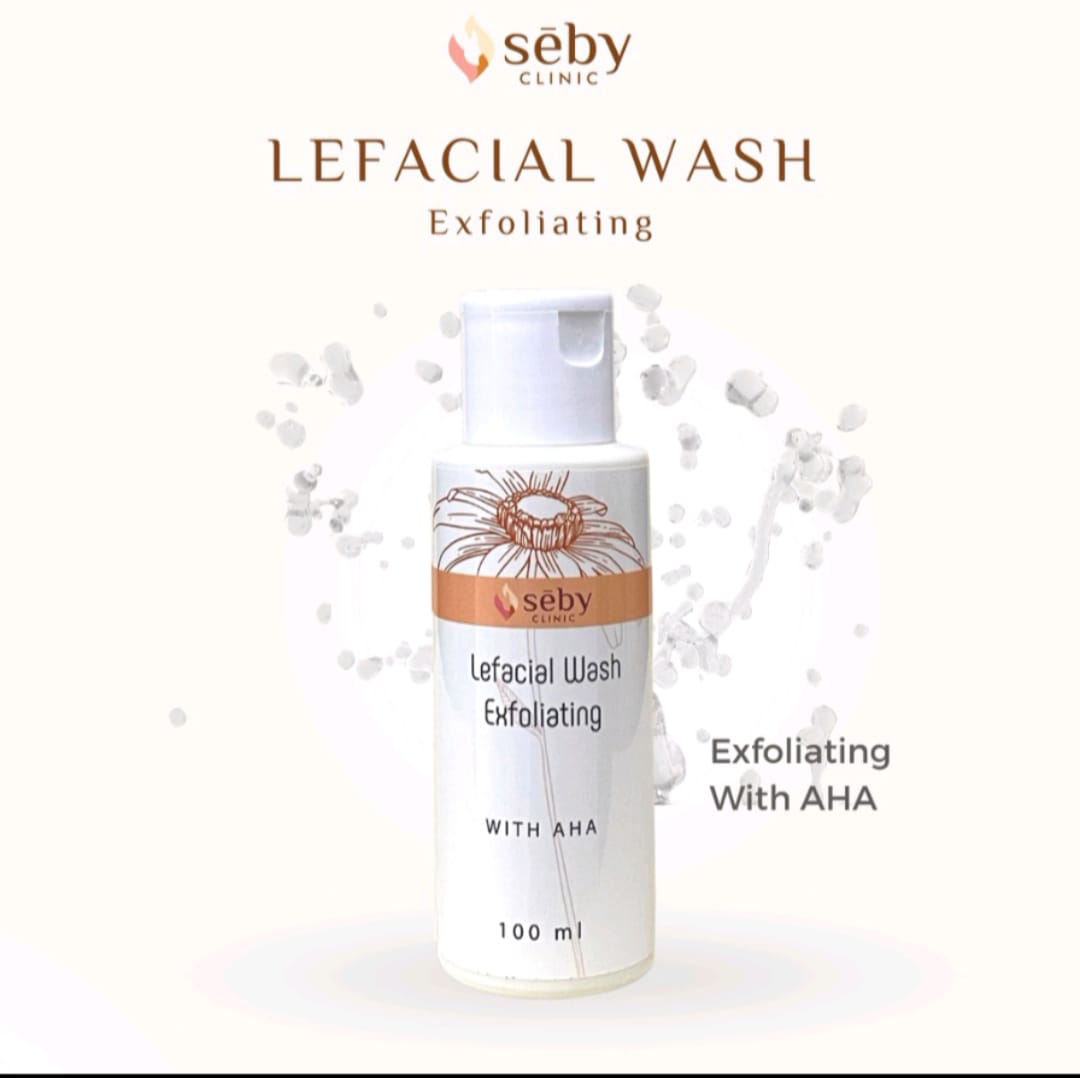Lefacial Wash (Exfoliating) (Sebyclinic.co.id)